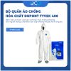 Quần áo chống hóa chất Dupont Tyvek 400