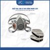 Bộ mặt nạ 3M lọc hơi hữu cơ 6100 với phin lọc 6001, lọc hơi hữu cơ bằng than hoạt tính