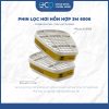 Bộ mặt nạ 3M lọc hơi khí hỗn hợp 6100 kết hợp phin lọc 3M 6006