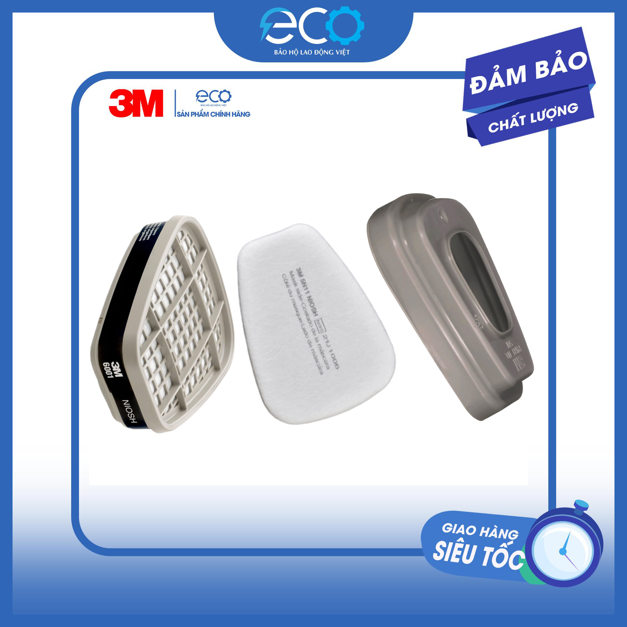 Nắp giữ tấm lọc bụi 3M 501 Nắp giữ tấm lọc bụi 3M 501