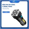 Đèn pin siêu sáng 4 bóng Toma F905 – Pin cực khủng