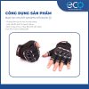 Găng tay Sport đi phượt hở ngón có khớp gù loại thể thao