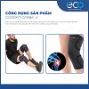 Băng gối, bó gối thể thao đàn hồi GoodFit GF518K chính hãng