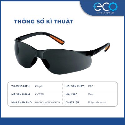 Kính bảo hộ Honeywell King’s KY312B chống bụi, tia UV, hấp hơi cao cấp chính hãng giá tốt Kính bảo hộ Honeywell King’s KY312B chống bụi, tia UV, hấp hơi cao cấp chính hãng giá tốt