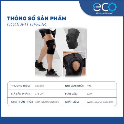 Băng đầu gối, bảo vệ khớp gối GoodFit GF512K chính hãng