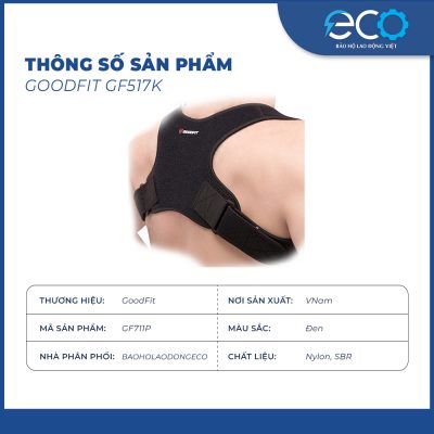 Đai chống gù lưng chính hãng GoodFit GF711P giá tốt
