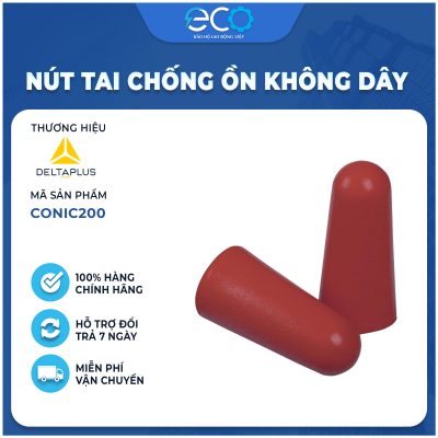 Nút tai chống ồn dùng một lần Deltaplus không dây Conic200 37 dB