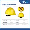 Mũ bảo hộ 3M H-702R màu vàng, giảm chấn dạng nút vặn 4 điểm nối (bao gồm quai nón)