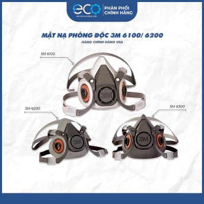 Mặt nạ phòng độc 3M-6200 chính hãng