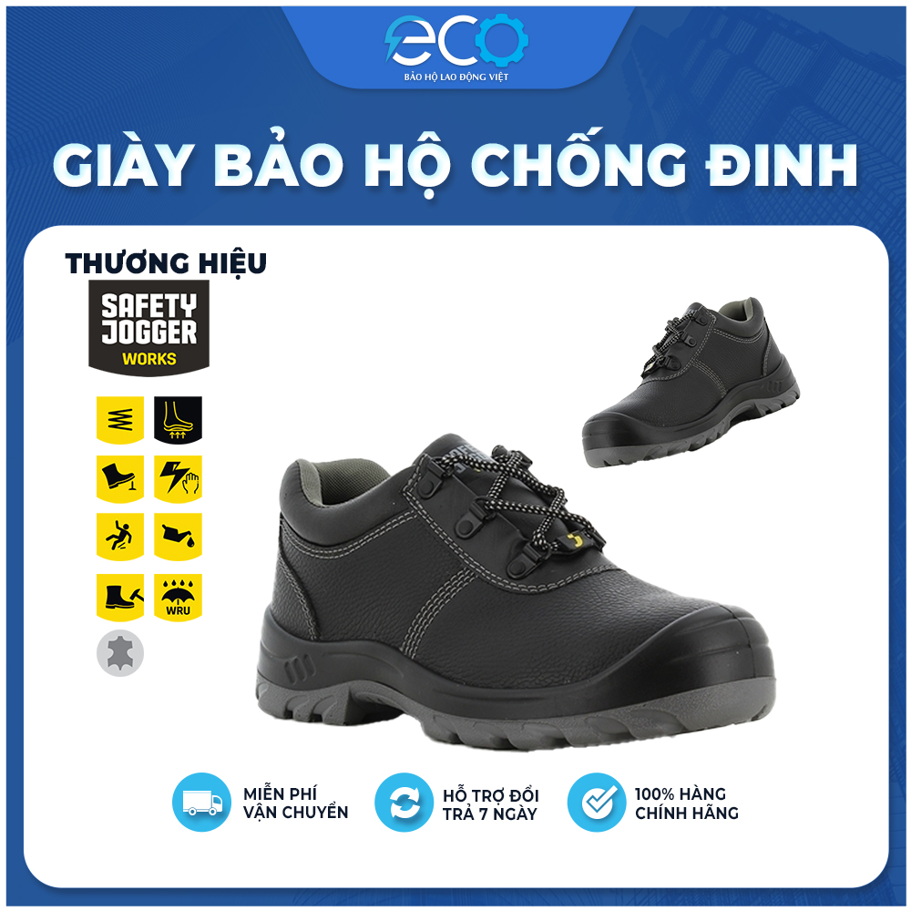 Giày bảo hộ Safety Jogger Bestrun S3 cổ thấp - chống đinh, chống trơn trượt, chống dầu, chống va đập 2Giày bảo hộ Safety Jogger Bestrun S3 cổ thấp - chống đinh, chống trơn trượt, chống dầu, chống va đập