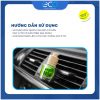 Dầu thơm ô tô gắn cửa thông gió Natural Fresh Clip It Fresh - Hương Apple & Cinnamon ( Táo & Quế ) 5ml