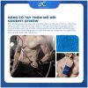 Băng cổ tay thấm mồ hôi GoodFit GF303W băng tay thể thao tập Gym, cầu lông, Tennis mềm mại an toàn cho da