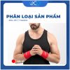Băng cổ tay thấm mồ hôi GoodFit GF303W băng tay thể thao tập Gym, cầu lông, Tennis mềm mại an toàn cho da
