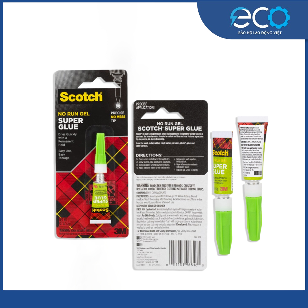 Keo 3M AD113 Super Glue 2g – Keo Dán Giày, Gỗ, Nhựa, Cao Su Siêu Dính – Gel Trong Suốt Không Chảy Keo 3M AD113 Super Glue 2g – Keo Dán Giày, Gỗ, Nhựa, Cao Su Siêu Dính – Gel Trong Suốt Không Chảy