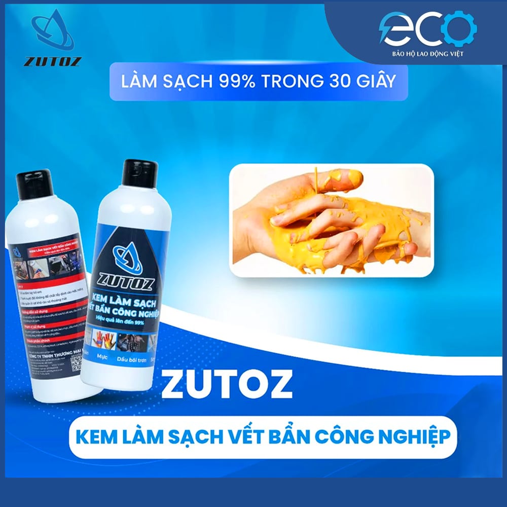 Dung dịch rửa tay sơn, dầu, màu ZUTOZ chuyển tẩy rửa các vết bẩn sơn màu, mực in, keo dán, dầu nhớt, hắc ín Dung dịch rửa tay sơn, dầu, màu ZUTOZ chuyển tẩy rửa các vết bẩn sơn màu, mực in, keo dán, dầu nhớt, hắc ín