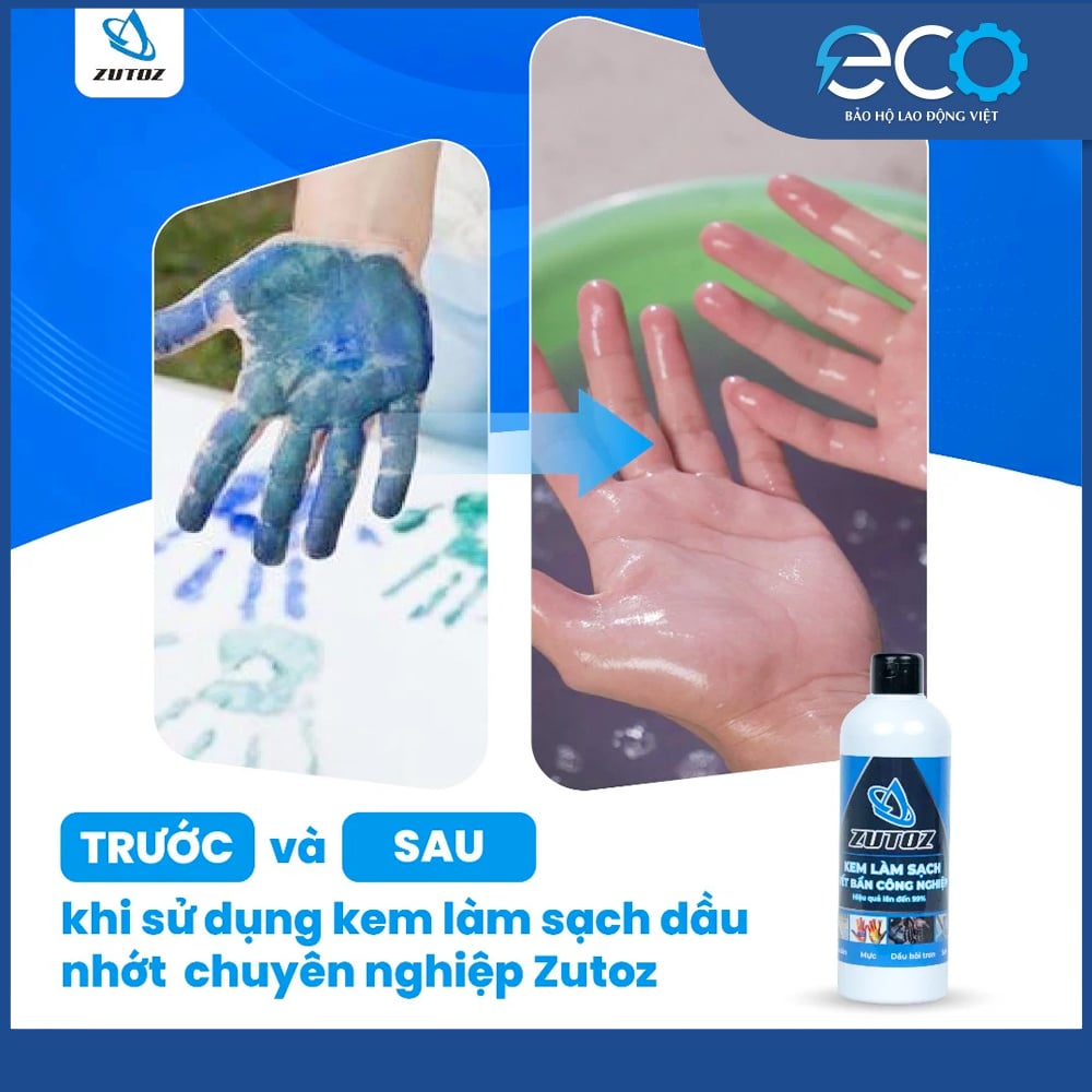 Dung dịch rửa tay sơn, dầu, màu ZUTOZ chuyển tẩy rửa các vết bẩn sơn màu, mực in, keo dán, dầu nhớt, hắc ín Dung dịch rửa tay sơn, dầu, màu ZUTOZ chuyển tẩy rửa các vết bẩn sơn màu, mực in, keo dán, dầu nhớt, hắc ín
