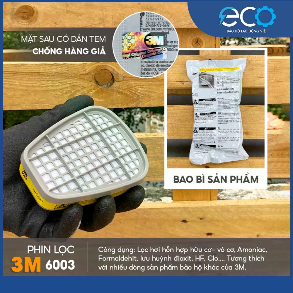 Combo (7 món) mặt nạ phòng độc 3M 6100/6200 + phin lọc 6003 + tấm lọc bụi 5N11 + nắp giữ 501 Combo (7 món) mặt nạ phòng độc 3M 6100/6200 + phin lọc 6003 + tấm lọc bụi 5N11 + nắp giữ 501